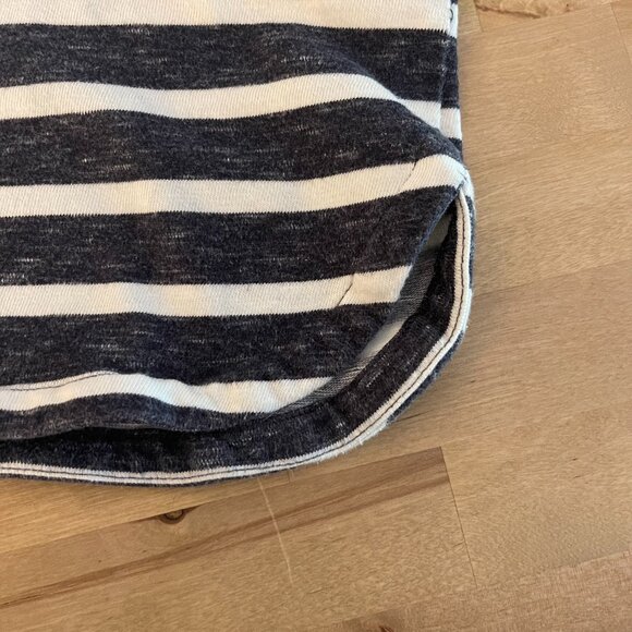 Gap Women's Navy/White Striped Tank Dress, Size L - Picture 5 of 6